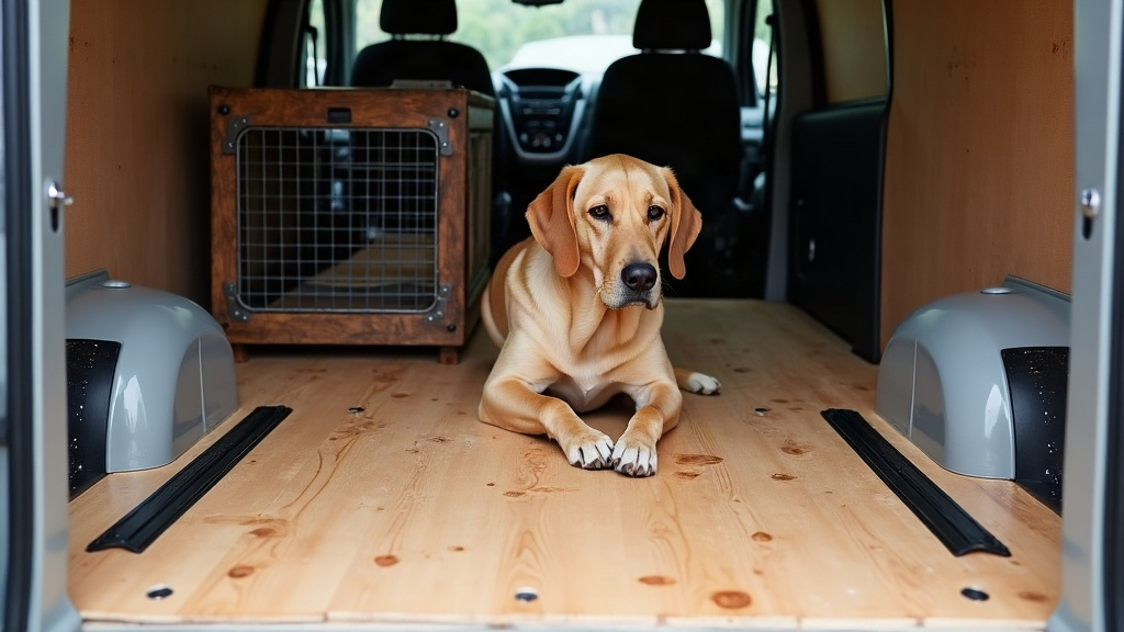 Crash-Tested Dog Crate Anchoring for L-Track on Plywood Floors