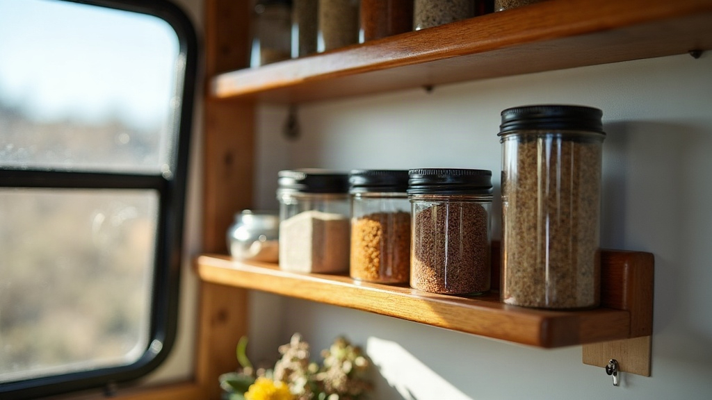 DIY Magnetic Spice Racks for Rattle-Free Van Life Storage