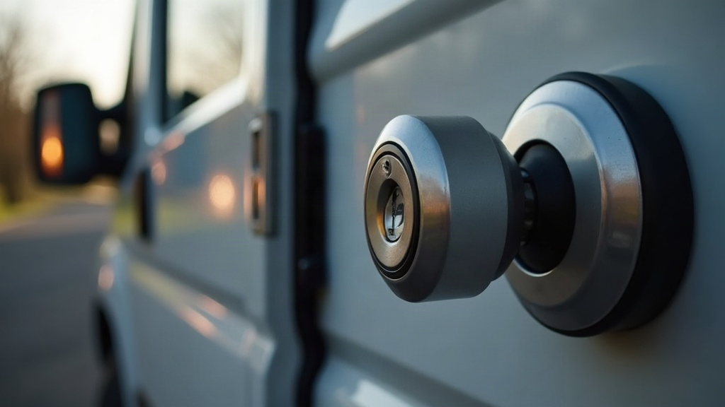 Hidden GPS Trackers & Internal Deadbolts for Fiat Ducato Rear Doors