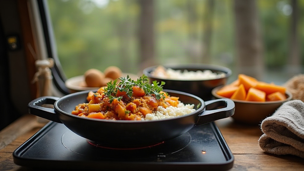 Induktionskochen mit 100Ah Lithium-Batterie: Rezepte & Energie-Tipps